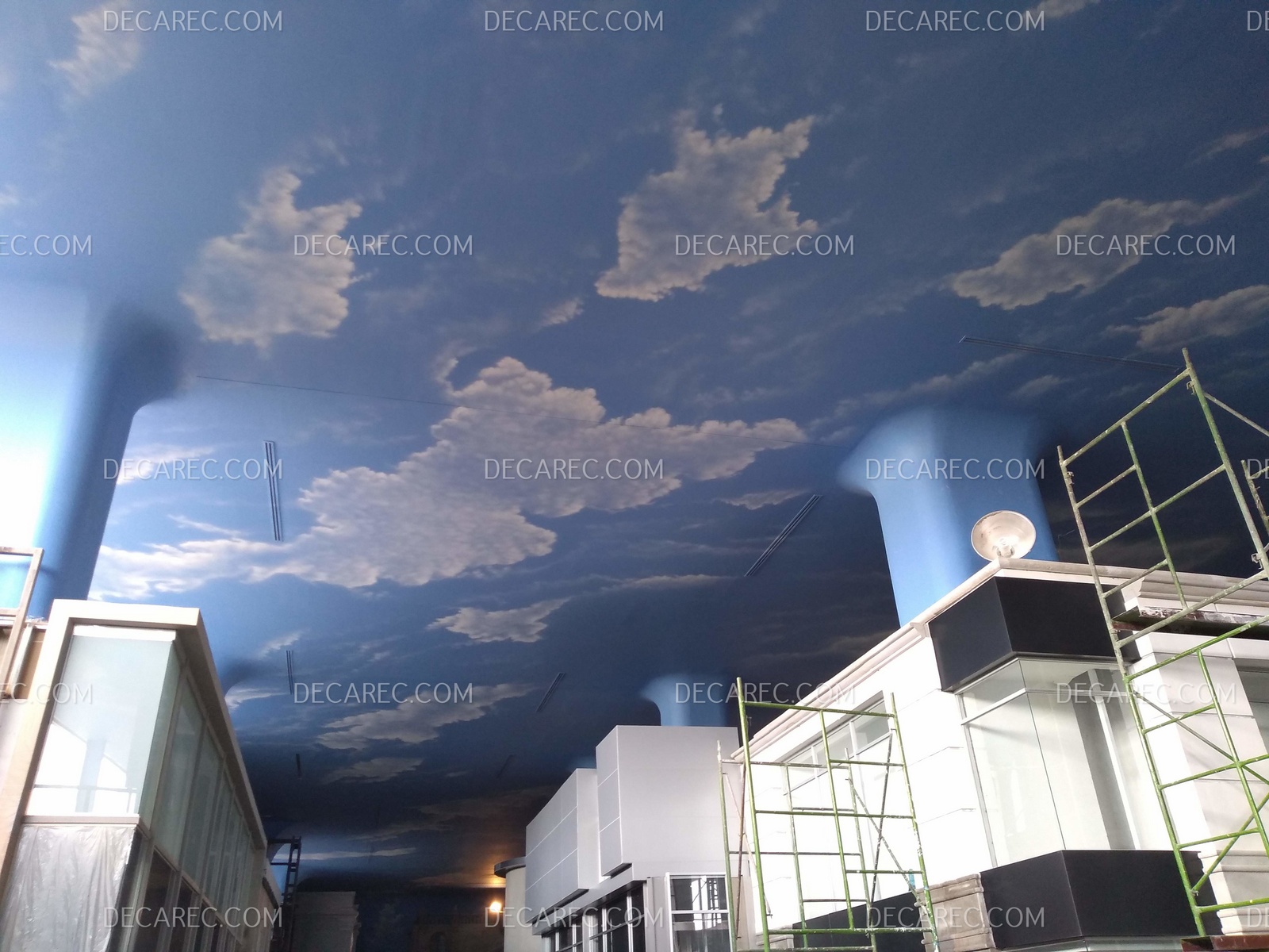 Columnas de panel de yeso